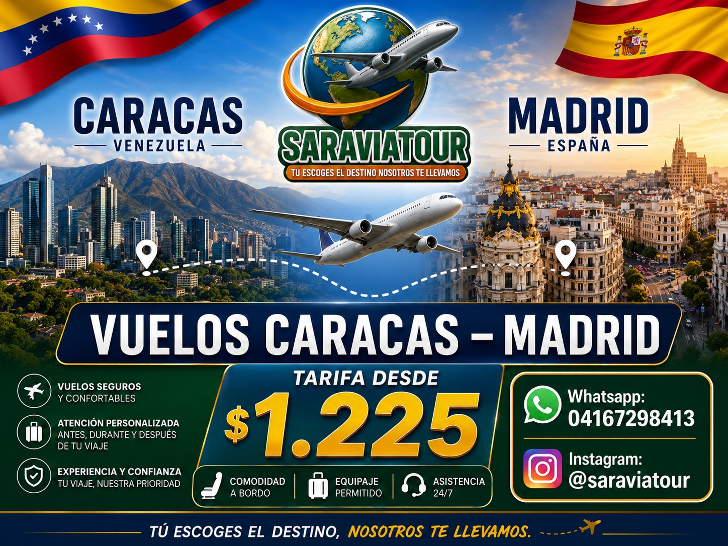 Caracas - Madrid