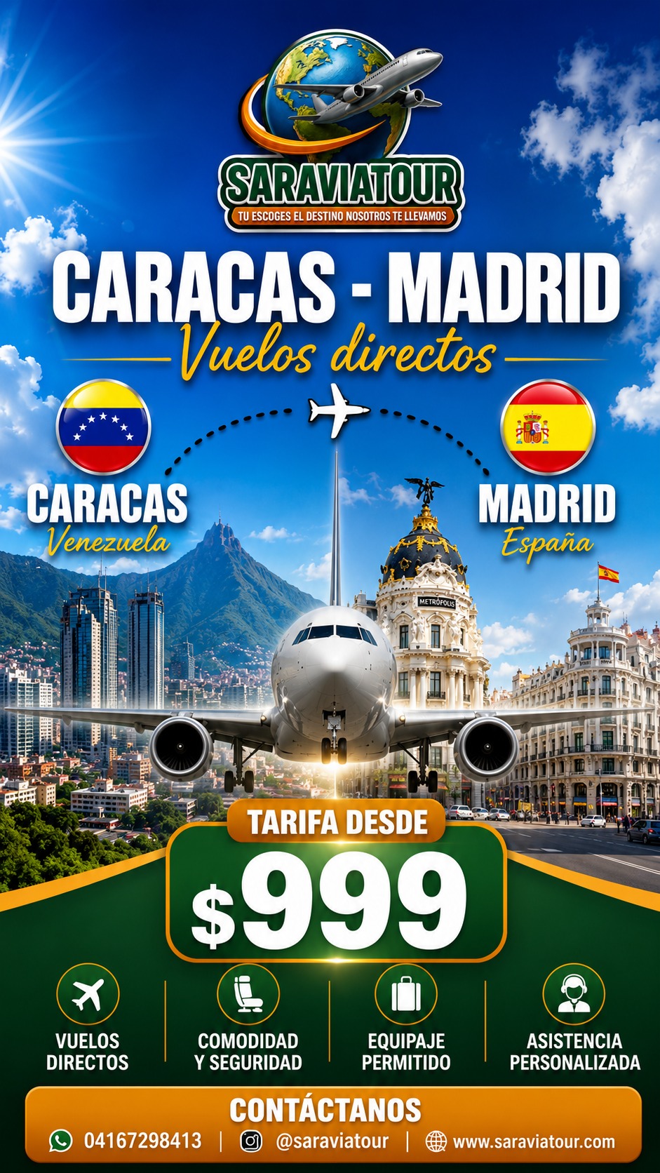 Caracas - Madrid