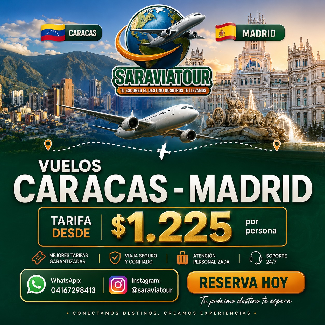 Caracas - Madrid