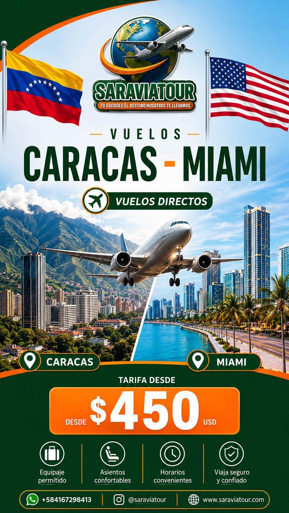 Caracas - Miami